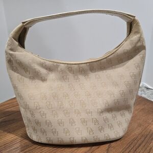 Dooney & Bourke Tan Monogram Bag